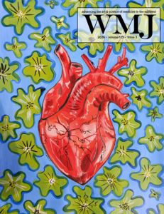 watercolor illustration of an anatomical heart